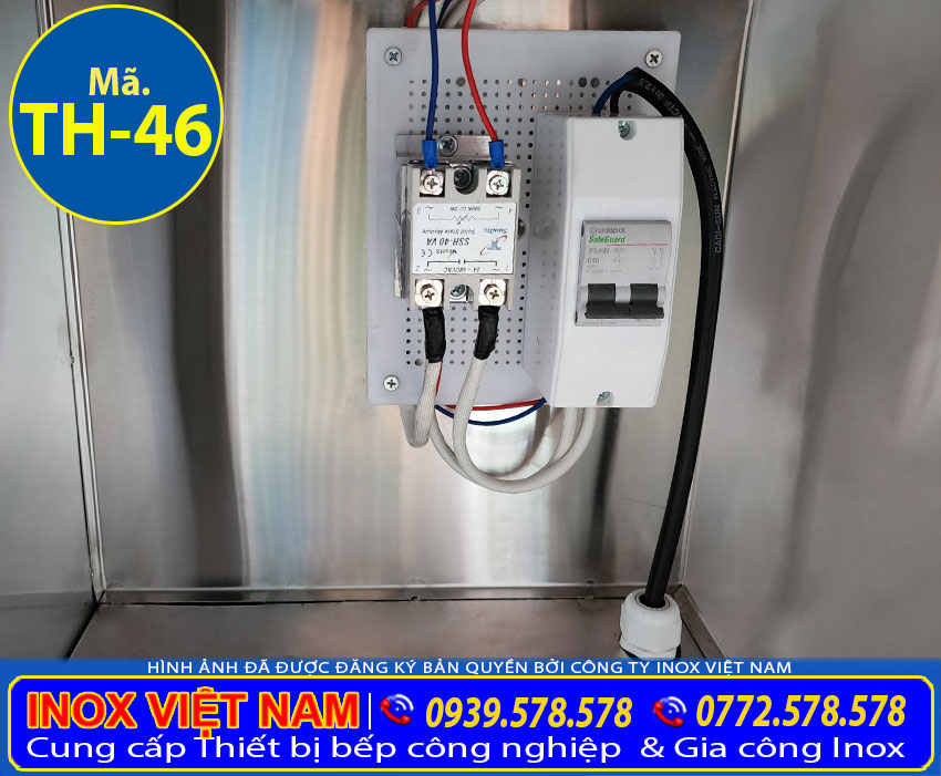 tu lam nong thuc an th 46 10 - Tủ Bán Cơm Làm Nóng Thức Ăn 15 Khay TH-46